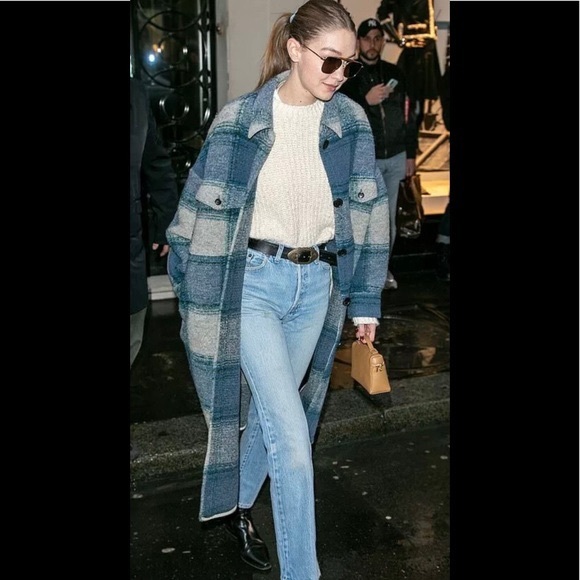 *SOLD* Isabel Marant Etoile Gabrion Coat Shacket - Picture 15 of 16